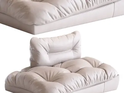 Milano Baxter Armchair 3D model