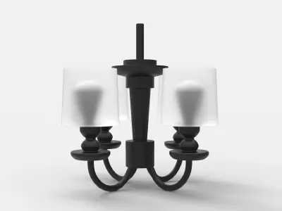 ceiling light Free low-poly 3D model