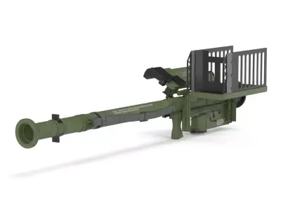 FIM 92 Stinger Missile Launcher 3D model