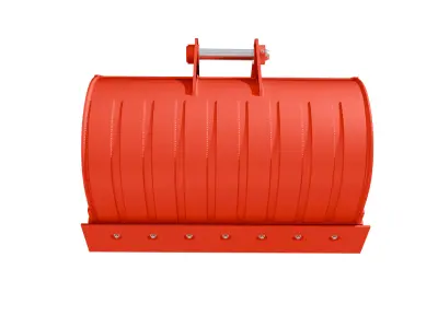 ESCO Ditch Cleaning Buckets 3d Model for Hydraulic Excavators Low-poly 3D model