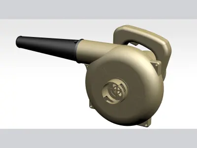 Dust Blower or Fan 3D model