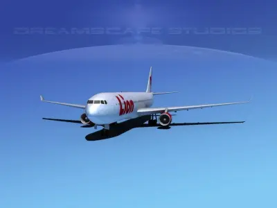 Airbus A330-300 Lion 3D model