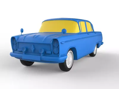 Nissan Cedric 1960 Classic Car 3D print model