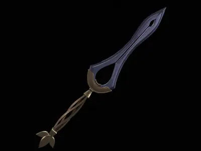  elven sword 3D model