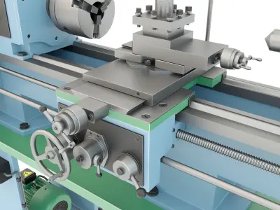 Turning machine TV-4 3D model