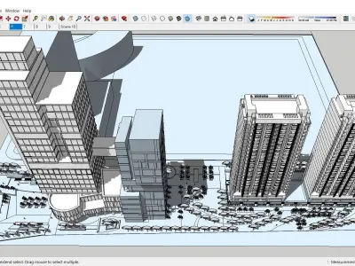 Sketchup Building 260 3D model