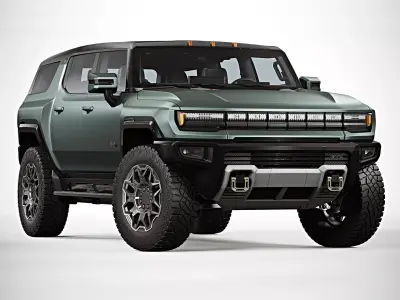 2024 GMC Hummer EV SUV 3D model