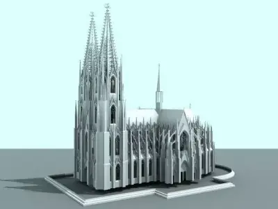 Dom Cologne Free 3D model