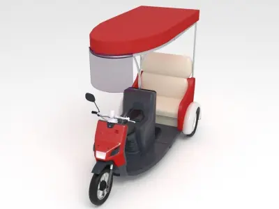Mototaxi 3D model