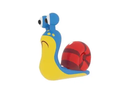 Snail 3d model Rhinoceros 3D model 3D model
