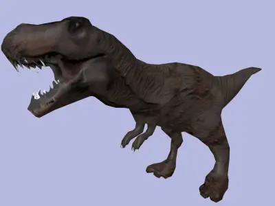 Te - Rex Dinosaur Low-poly 3D model