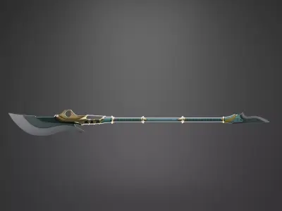 Chinese Glaive 3D model
