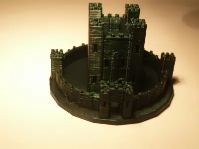 Bebbanburg castle  3D print model
