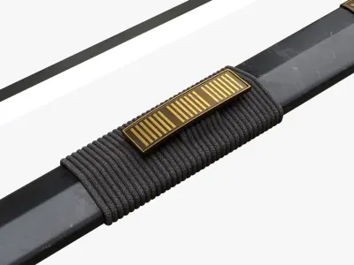 Xiaxue Han sword 3D model