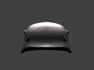 M1940 Wehrmacht Stahlhelm Low-poly 3D model