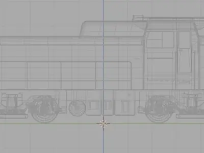 Locomotive SM42 3D model