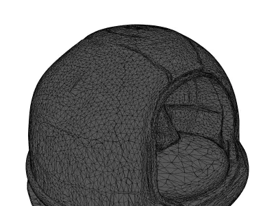 SciFi Relaxation Sleep Pod 3D model