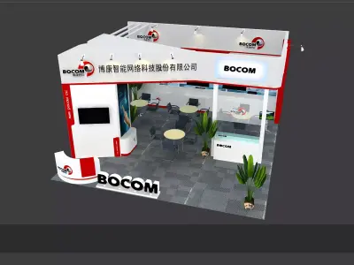 Exhibition - Area - 9X9-3DMAX2009-0127 3D model