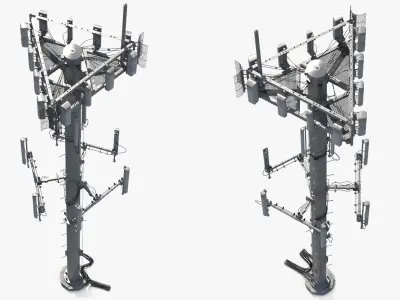 Cell Tower 3D model buy