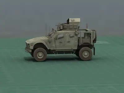 JLTV MRAP 3DPrint Model 3D print model