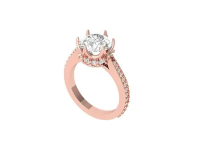 Wedding Ring  3D print model 438