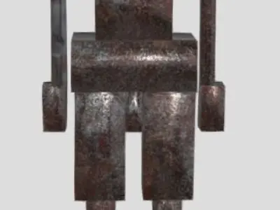 up metal Free 3D model