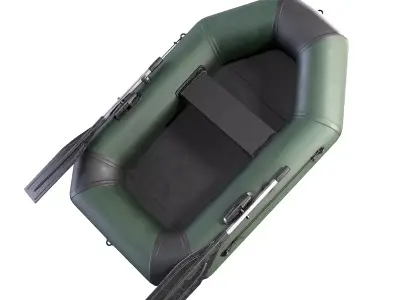 Inflatable Boat Low-poly 3D model by StudioStone