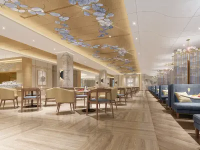Restaurant 3D model