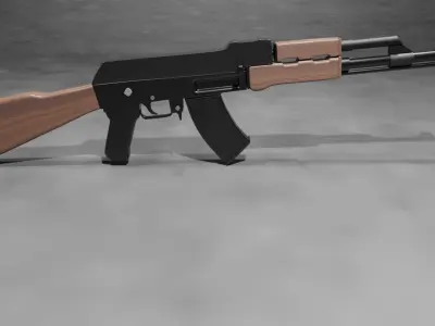 AK47 Assault 3D model