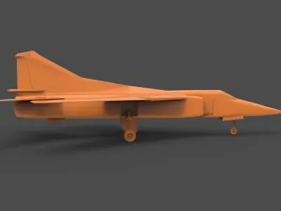 Mikoyan-Gurevich MiG-23 3D print model