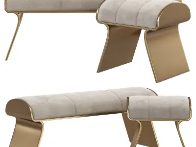 Pouffe Kelly Boyer  3D model