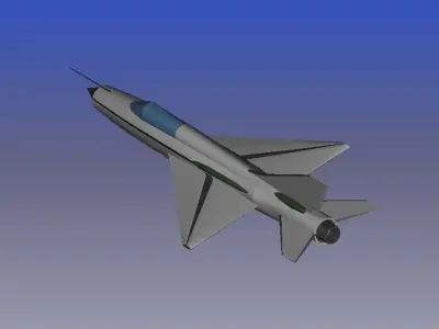 MIG 21 Bison  Free 3D print model