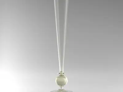 Antique Glasses Set 3D model