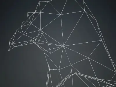 Free low-poly Hen Free low-poly 3D model