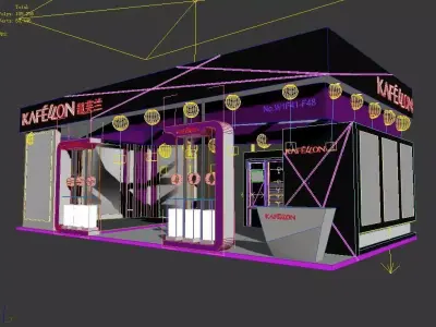 Exhibition - Area -6X12-3DMAX2012-06 3D model