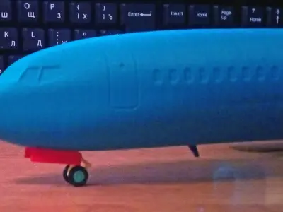 121214 Model kit Boeing 737-800 Split Scimitar Down 3D print model