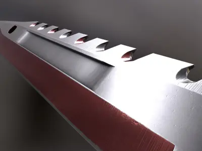 M9 Bayonet Low-poly game ready 3D model Low-poly 3D model