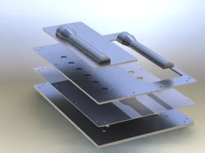 3d-torch blister pack asm Free 3D model