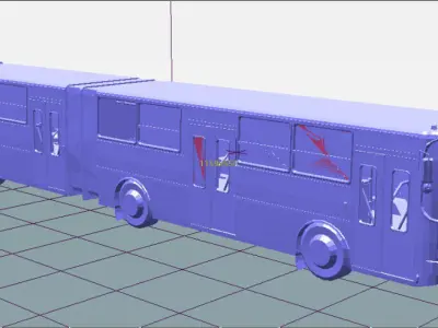 Ikarus Bus Modell 3D print model