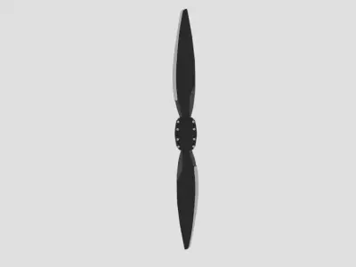  200GA Propellers  Low-poly 3D model