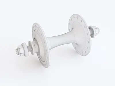 Bicycle hub 3D model