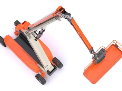 JLG 1500AJ PArticulating Boom Lift 3D model