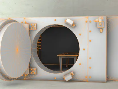 Safe Low 3D model