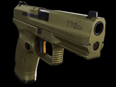 Canik TP9DA Low-poly 3D model