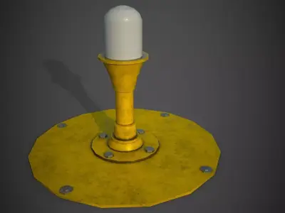 Runway Lights Low-poly 3D model