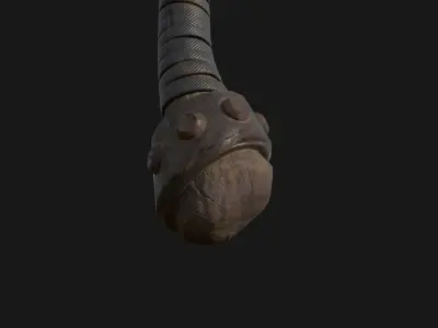 AXE Game Asset low poly 3D model  Low-poly 3D model