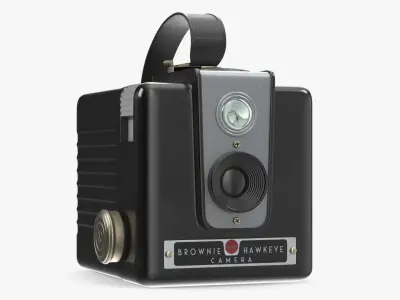  Vintage Kodak Brownie Hawkeye Camera 
