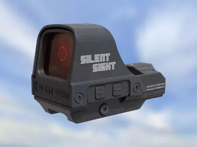 Red Dot Sight Type HOLLOW-515 3D model
