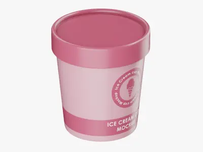 Ice Cream Cup Small 3D model