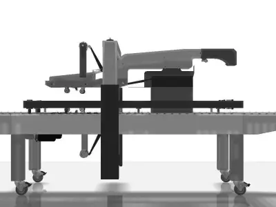 Carton Sealer Machine - Auto Carton Sealer 3D model